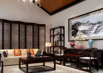 靖江中式书房设计让四合院的生活更加美好